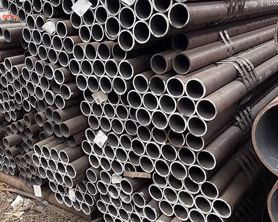 Tubo de aço carbono sem costura ASTM A36 A106 St52 St37 Sch40 Sch80
