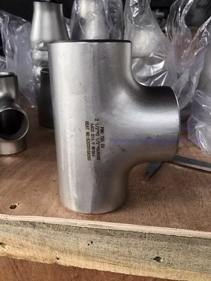 ASME, DIN, JIS, GOST Soldagem de topo em aço inoxidável Acessórios para tubos