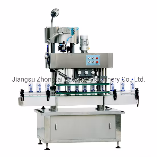 Fabricado em Changzhou Selador tipo parafuso semiautomático para tampas irregulares