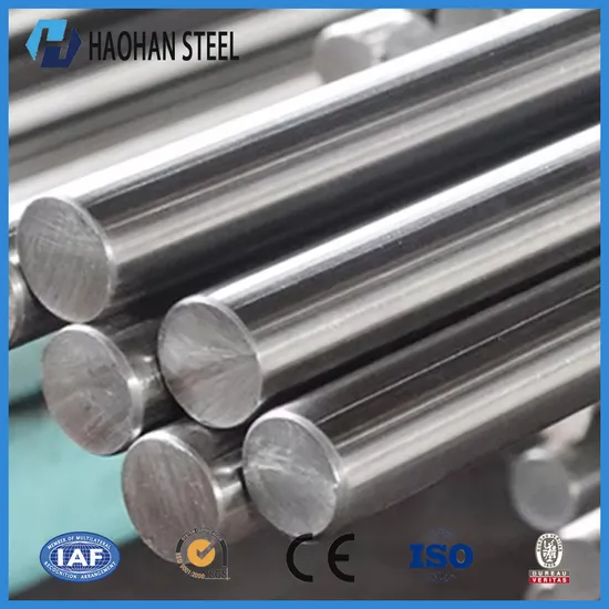 Barra de aço inoxidável dupla laminada a quente preto brilhante ASTM 201/304/316/2205/310S