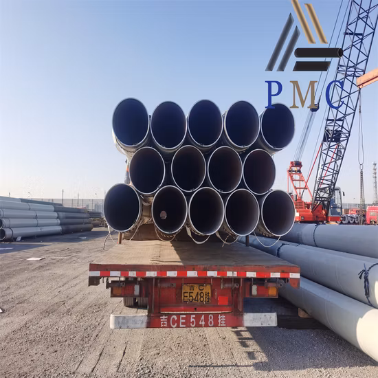 API 5L Psl1/2/ASTM A53/A106 Gr.B/JIS DIN/A179/A192/A333 X42/X52/X56/X60/65 X70 Inox/Preto/Galvanizado/Redondo Quadrado Sulcado Sem Costura/Tubo de Aço Carbono Soldado